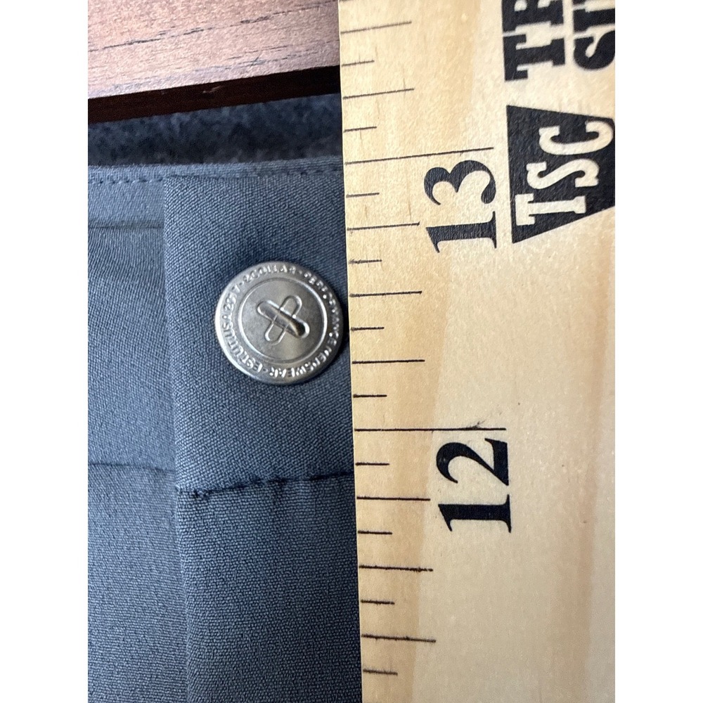 NWT &Collar Athletic Performance Pants Mens 38x29 Gray Stretch Recycled Tech - Picture 10 of 12